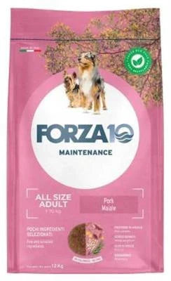 cibo secco per cani FORZA 10 MEDIUM MANTENIMENTO MAIALE KG 12 NEW