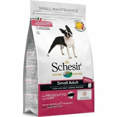 cibo secco per cani SCHESIR DOG MINI PROSCIUTTO KG 2