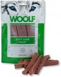 snack per cani WOOLF FILETTI DI AGNELLO GR 100