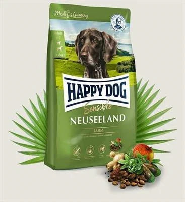 cibo secco per cani HAPPYDOG NEUSEELAND AGNELLO/RISO KG 11
