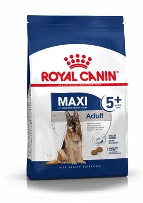 cibo secco per cani MAXI ADULT +5 DOG ROYAL CANIN KG 4
