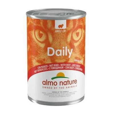 cibo secco per gatti ALMO DAILY CAT MANZO GR 400