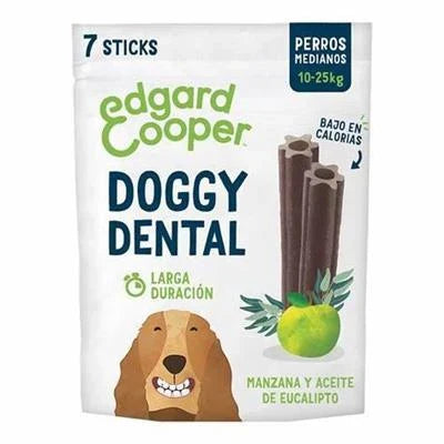 snack per cani EDGARD COOPER DOGGY DENTAL MEDIUM MELA EUCALIPTO