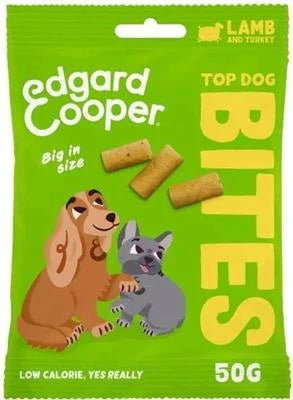 snack per cani EDGARD COOPER LARGE BITES AGNELLO GR 50