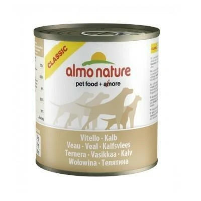 CIBO UMIDO PER CANI ALMO DOG VITELLO GR 290