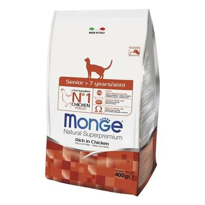 cibo secco per gatti MONGE CAT SENIOR GR 400