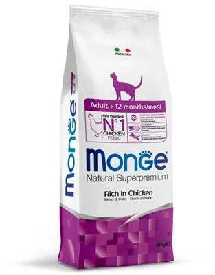 cibo secco per gatti MONGE CAT ADULT KG 10