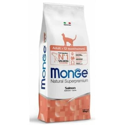 cibo secco per gatti MONGE CAT SALMONE KG 10