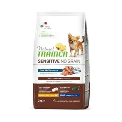cibo secco per cani TRAINER NO GRAIN MINI TROTA KG 2