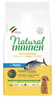 cibo secco per cani TRAINER NATURAL MINI TONNO/RISO KG 2