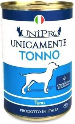 Cibo umido per cani UNICAMENTE TONNO GR 400