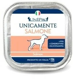 Cibo umido per cani UNICAMENTE SALMONE 22 X GR 150