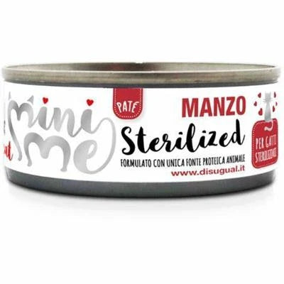 Cibo umido per gatti DISUGUAL MINI-ME STERILIZED UM GR 85 MANZO