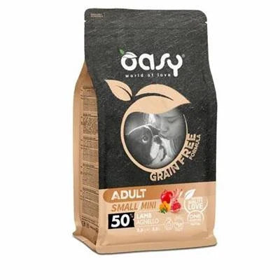 cibo secco per cani OASY DOG GRAIN FREE MINI AGNELLO KG 2,5