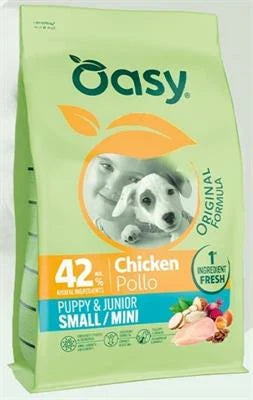 cibo secco per cani OASY DOG ORIGINAL PUPPY SMALL/MINI POLLO KG 2