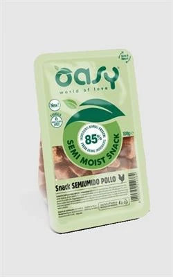 snack per cani OASY DOG SNACK SEMIUMIDO POLLO GR 100