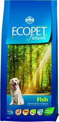 cibo secco per cani ECOPET NATURAL PESCE KG 12