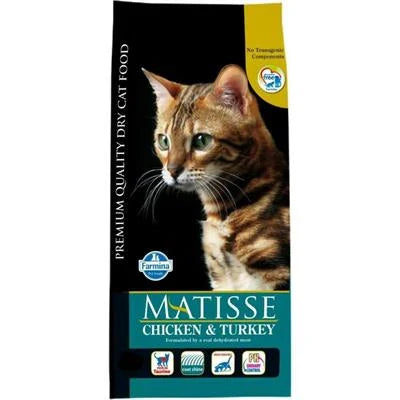 cibo secco per gatti MATISSE POLLO/TACCHINO/VEGETAL KG 10