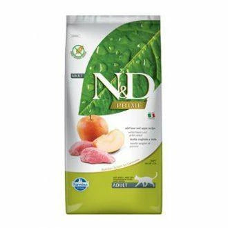 Cibo secco per gatti ND CAT PRIME CINGHIALE/MELA KG 5
