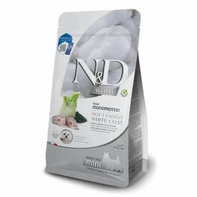 cibo secco per cani ND DOG WHITE MINI SPIGOLA KG 5