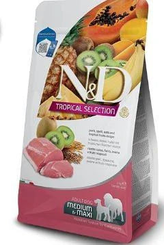 Cibo Secco Per Cani ND DOG TROPICAL SELECTION MEDIUM/MAXI KG 10 MAIALE