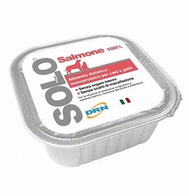 Cibo umido per cani SOLO SALMONE 32 X GR 100