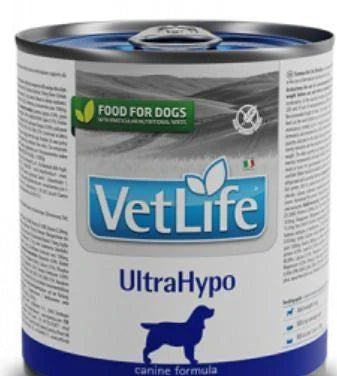 Cibo dietetico per cani VET LIFE DOG ULTRAHYPO GR 300