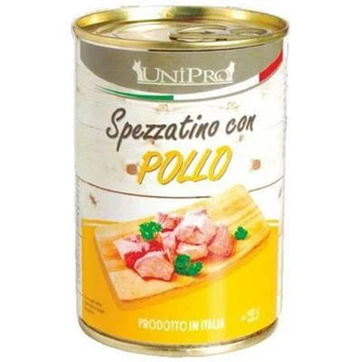 cibo umido per cani UNIPRO POLLO SPEZZATINO GR 400