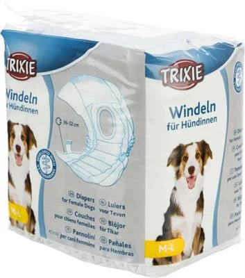 Igiene Per Cane TX PANNOLINI PER CANI FEMMINA TG M/L PZ 12