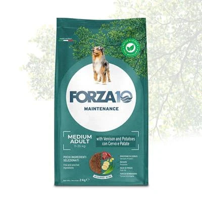 cibo secco per cani FORZA 10 MEDIUM MANTENIMENTO CERVO/PATATE KG 2