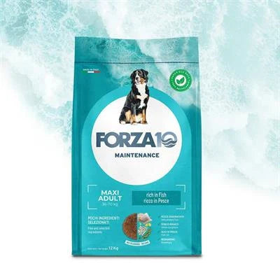 cibo secco per cani  FORZA 10 MAXI MANTENIMENTO PESCE KG 12 NEW