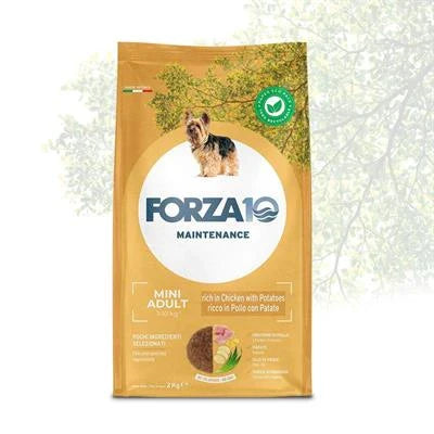 cibo secco per cani FORZA 10 MINI MANTENIMENTO POLLO/PATATE KG 2