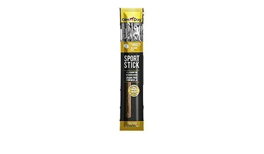 snack per cani GIM DOG SPORT STICK TACCHINO GR 12