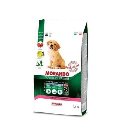 cibo secco per cani LE TRADIZIONI ITALIANE DOG PUPPY POLLO/MANZO KG 2,5