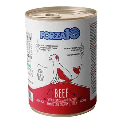 CIBO UMIDO PER CANI FORZA 10 DOG MANZO/QUINOA/ZUCCA GR 400