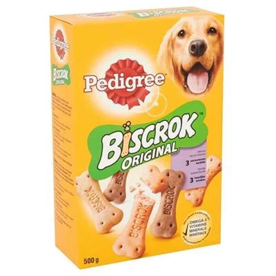 snack per cani PEDIGREE BISCROCK GR 500