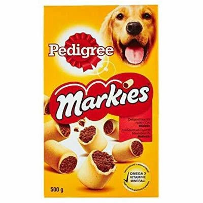 snack per cani PEDIGREE MARKIES GR 500