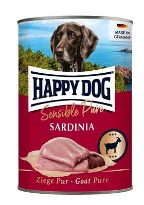 CIBO UMIDO PER CANI HAPPYDOG CAPRA PURA GR 400