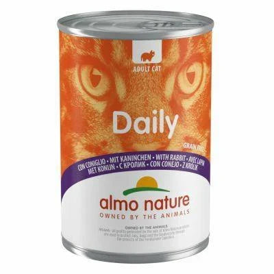 cibo secco per gatti ALMO DAILY CAT CONIGLIO GR 400