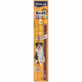 snack per cani BEEF-STICK CON TACCHINO GR 12