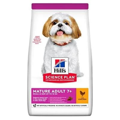 cibo secco per cani HILL'S DOG SMALL/MINIATURE MATURE 7+ KG 1,5