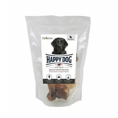 snack per cani HAPPYDOG SNACK ORECCHIE BOVINO GR 250