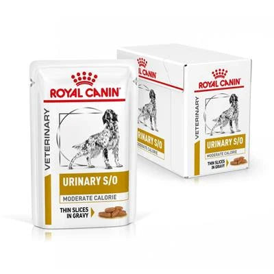 cibo diedetico per cani URINARY DOG MODERATE CALORIE ROYAL CANIN BUSTE 12 X GR 100
