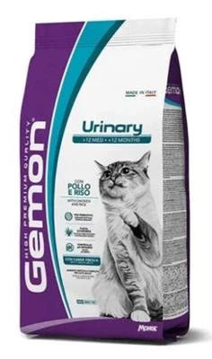 cibo secco per gatti GEMON CAT URINARY POLLO/RISO KG 7