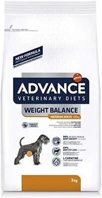 cibo diedetico per cani ADVANCE DOG WEIGHT BALANCE MEDIUM/MAXI KG 3