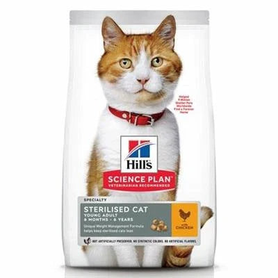 cibo secco per gatti HILL'S CAT STERILIZED POLLO KG 1,5