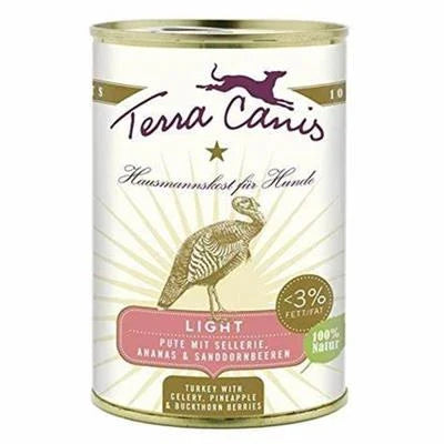 Cibo dietetico per cani TERRA CANIS LIGHT GR 400 TACCHINO