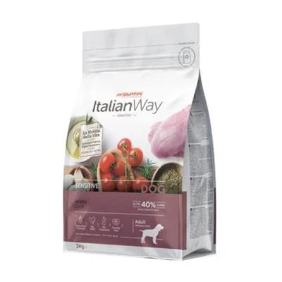 cibo secco per cani ITALIAN WAY DOG MEDIUM/MAXI ANATRA KG 3