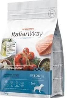 cibo secco per cani ITALIAN WAY DOG MEDIUM/MAXI HYPO SALMONE/ARINGA KG 3