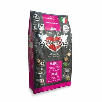 cibo secco per cani DISUGUAL LARGE MAIALE KG 12